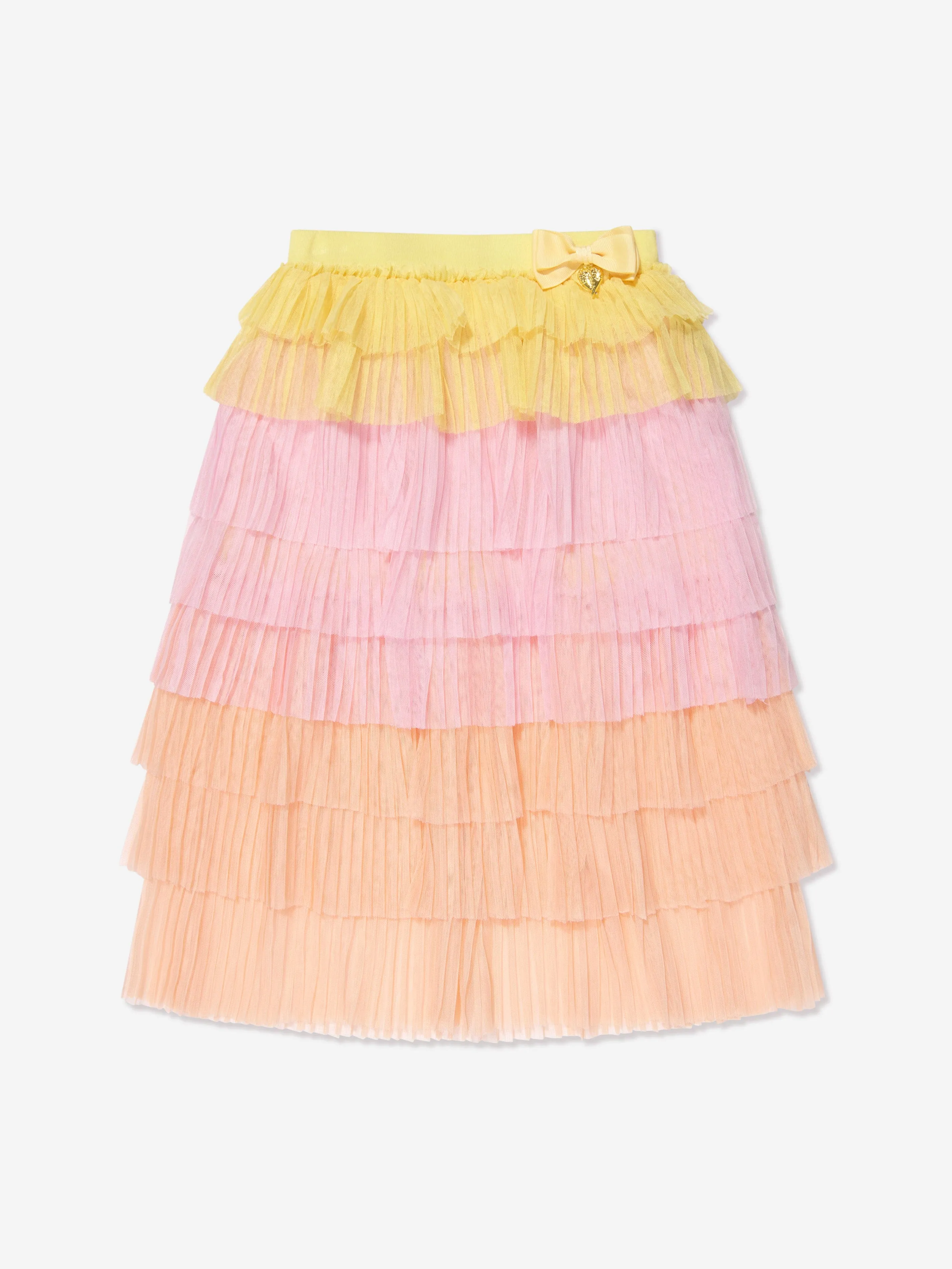 Angels Face Girls Tiered Pleated Pandora Skirt