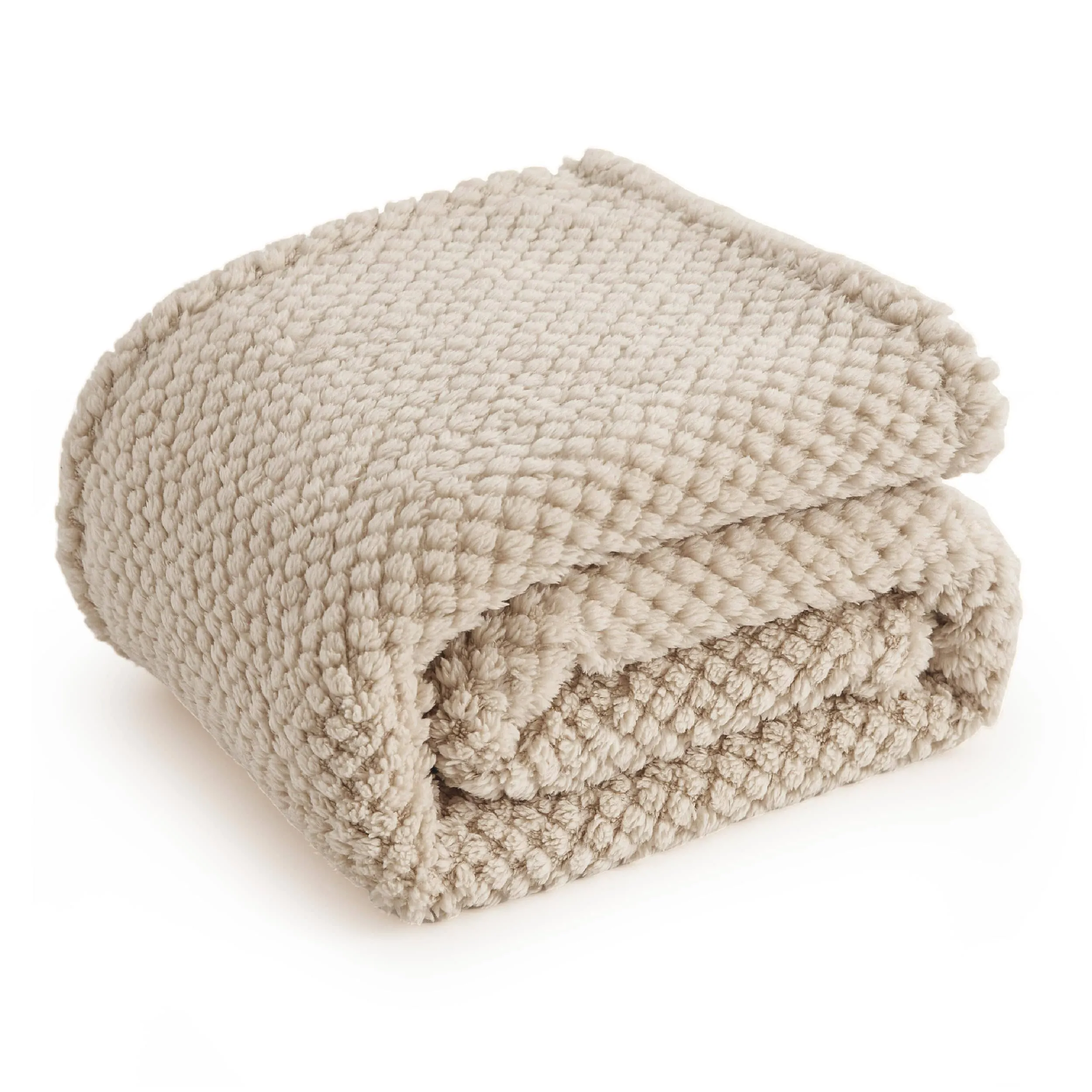 Arch Shaggy Sherpa Fleece Blanket