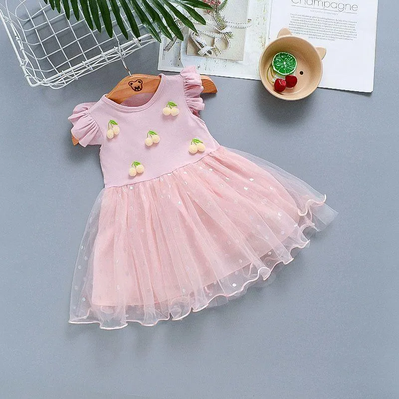 Baby Girls Lace Princess Party Dress