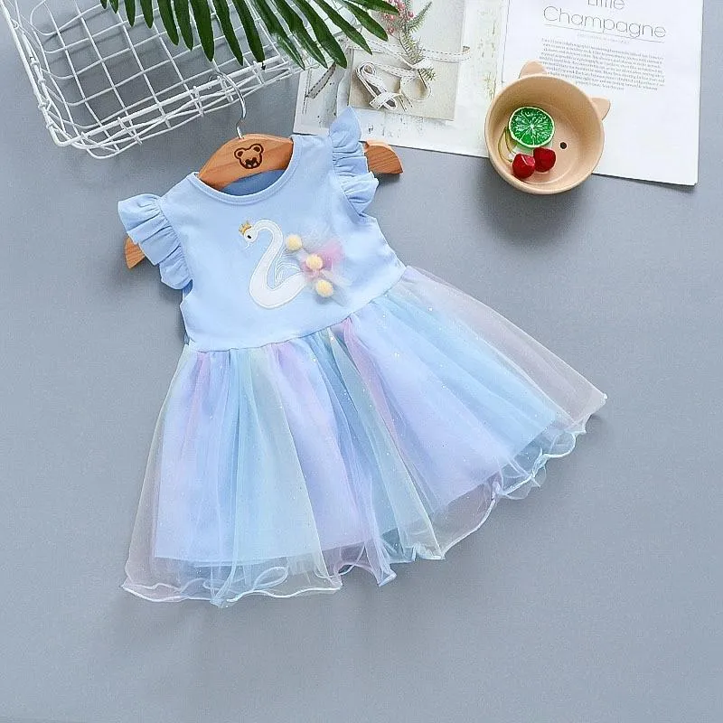 Baby Girls Lace Princess Party Dress