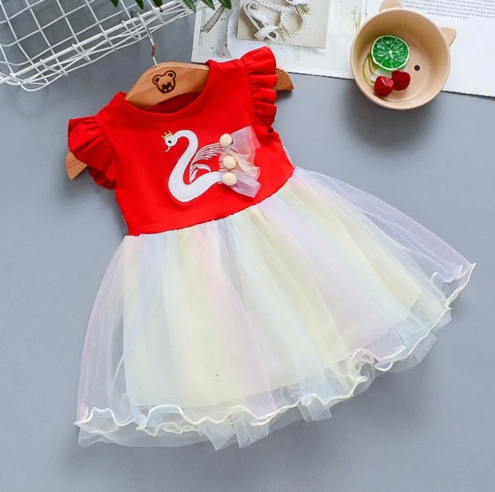 Baby Girls Lace Princess Party Dress