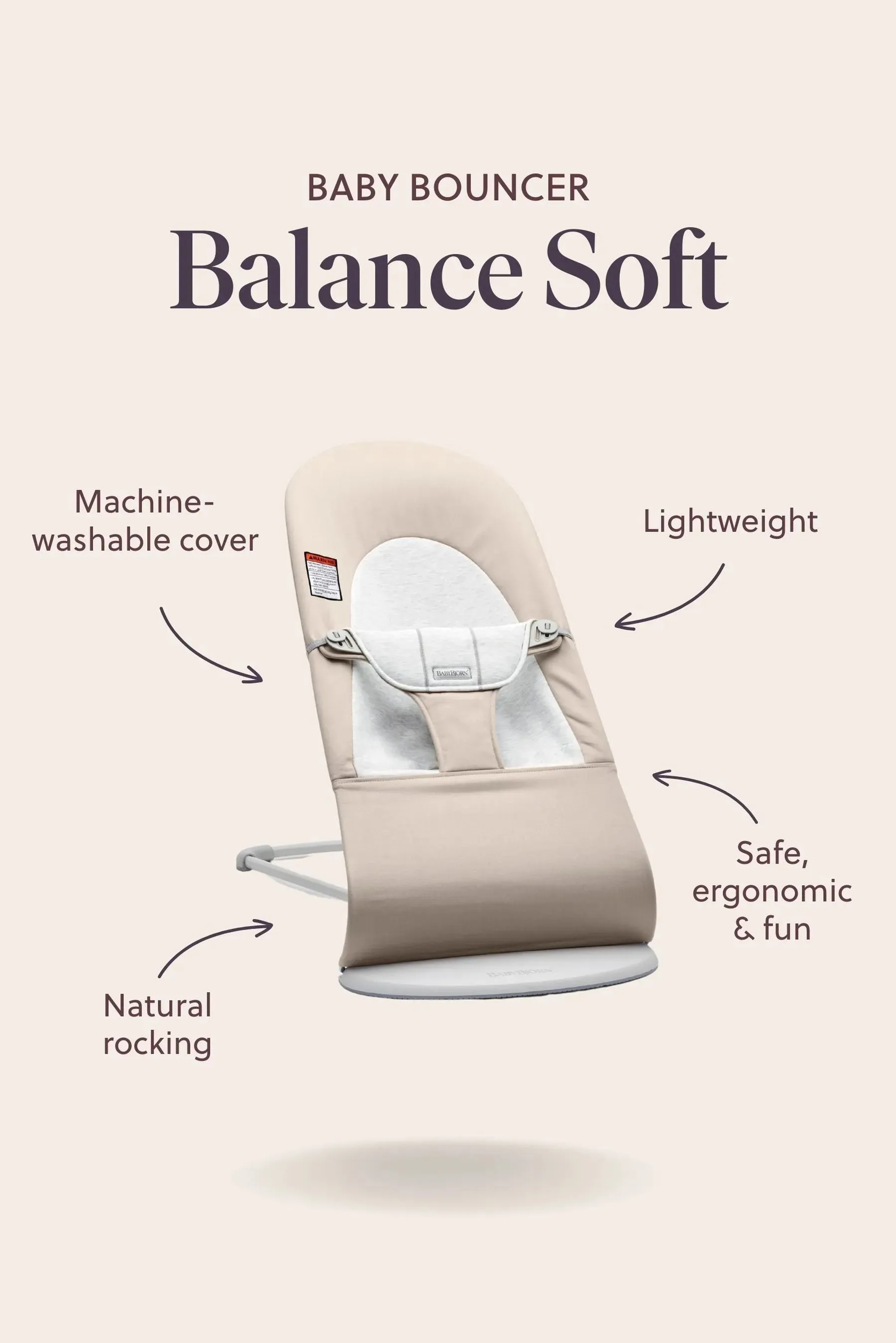 BabyBjörn Balance Soft Cotton Bouncer