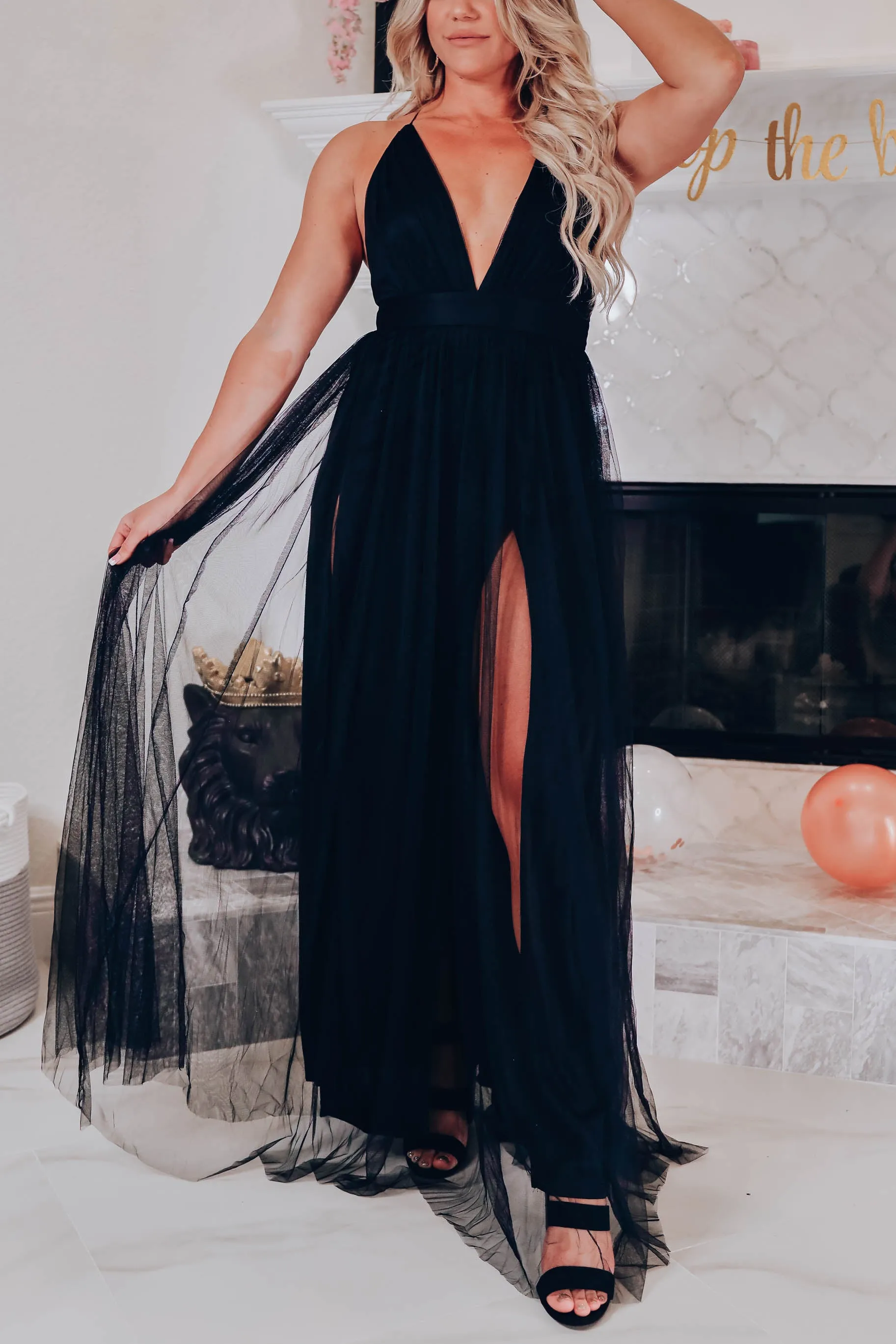 Belle of the Ball Dress - Black