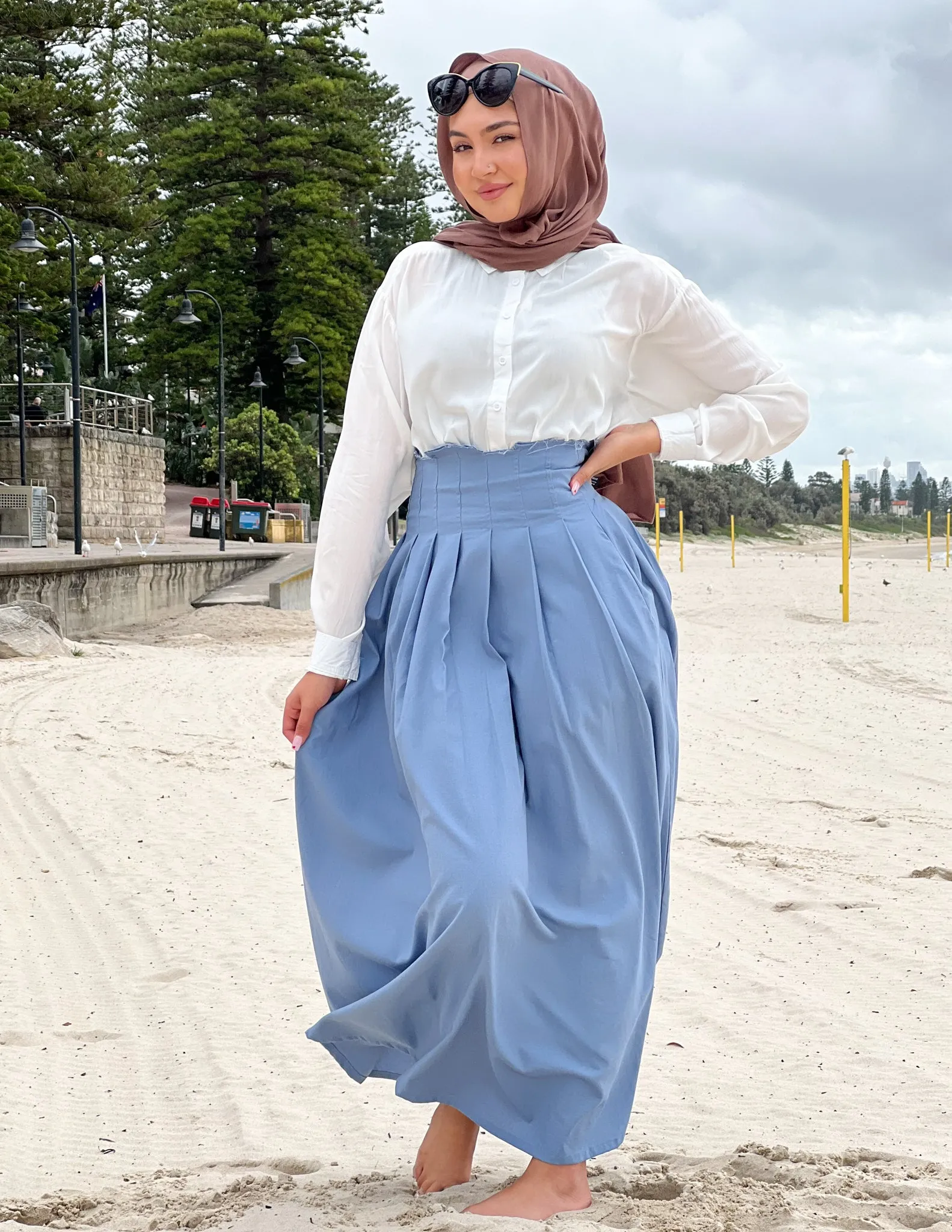 Bonni Linen Skirt