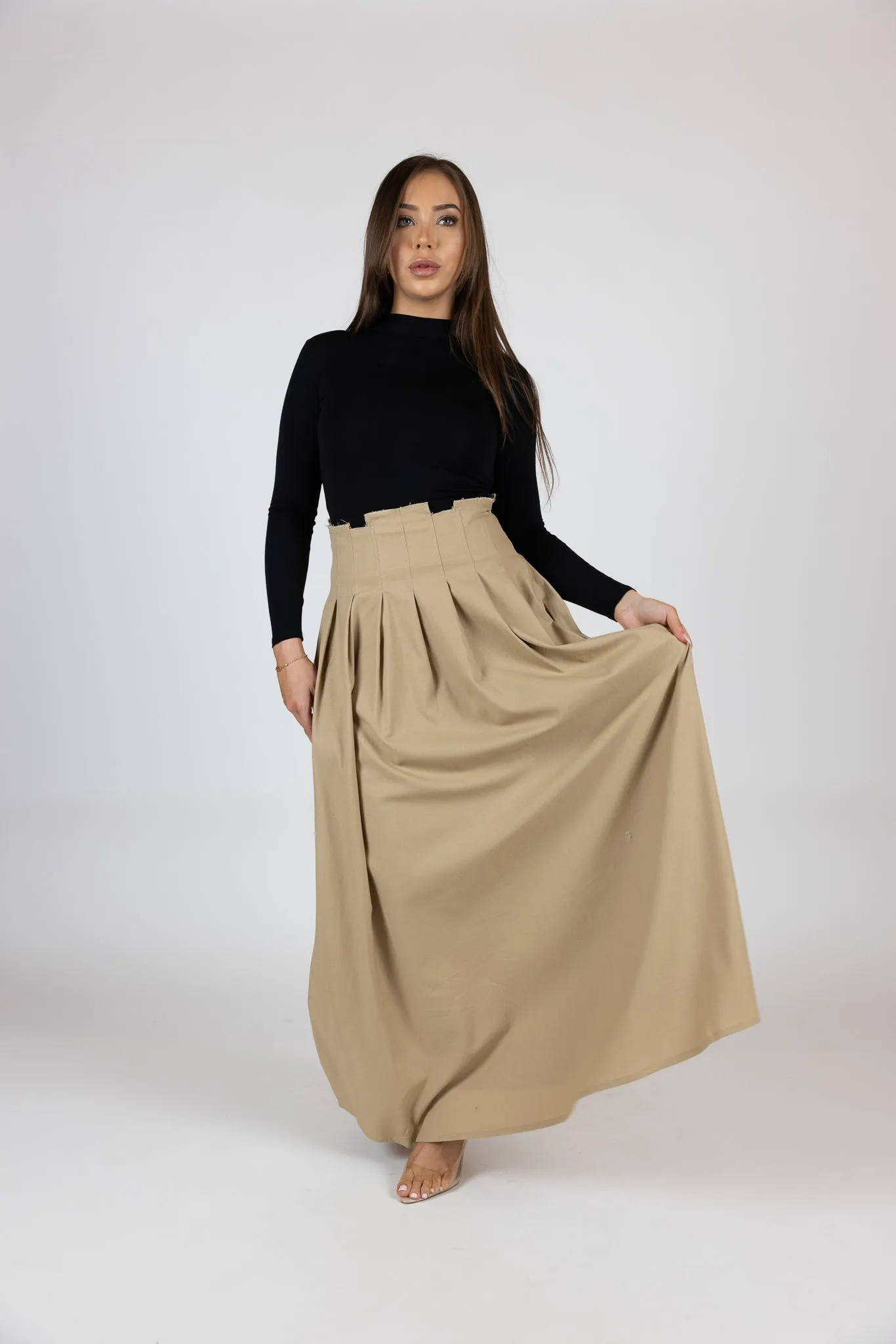 Bonni Linen Skirt