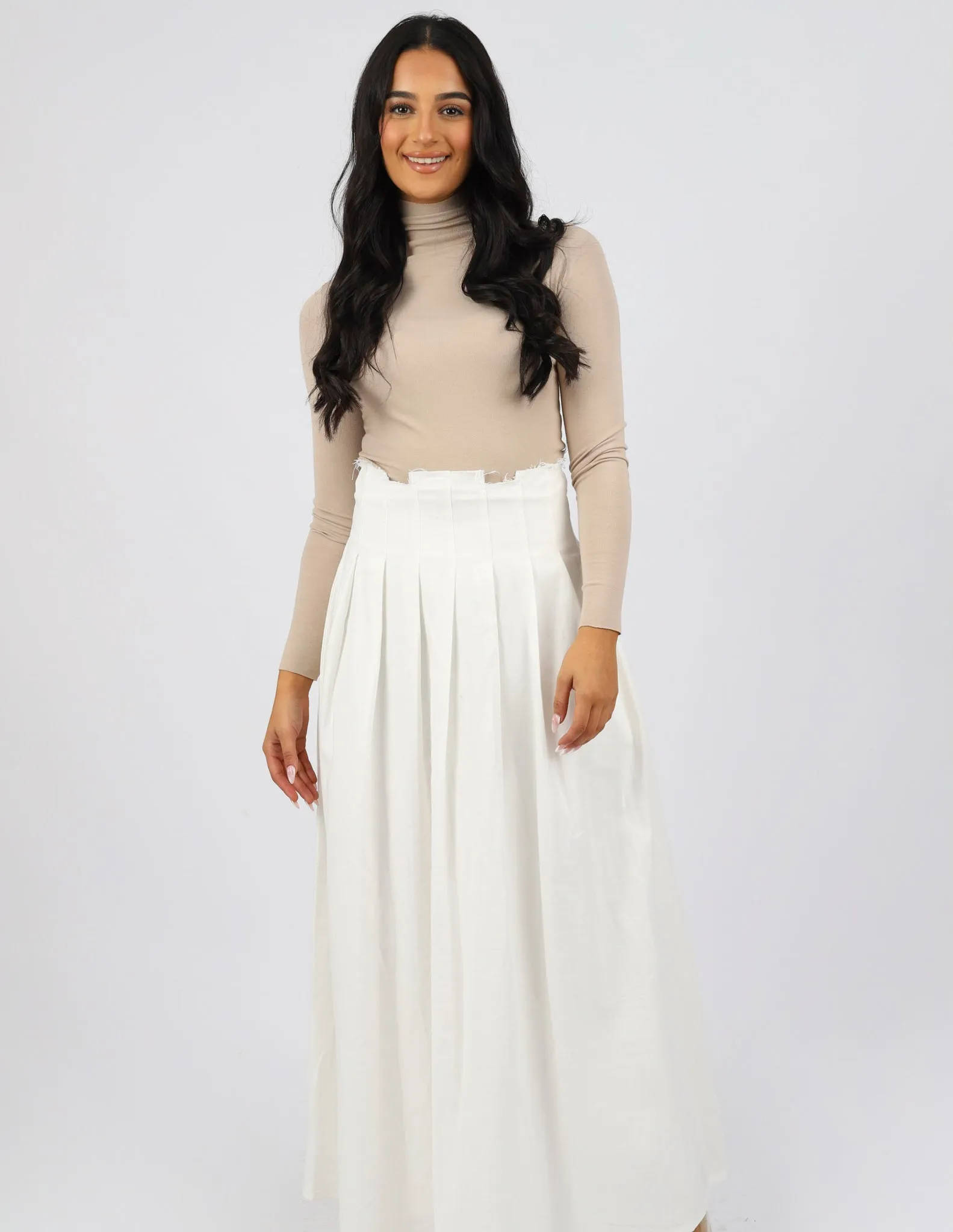 Bonni Linen Skirt