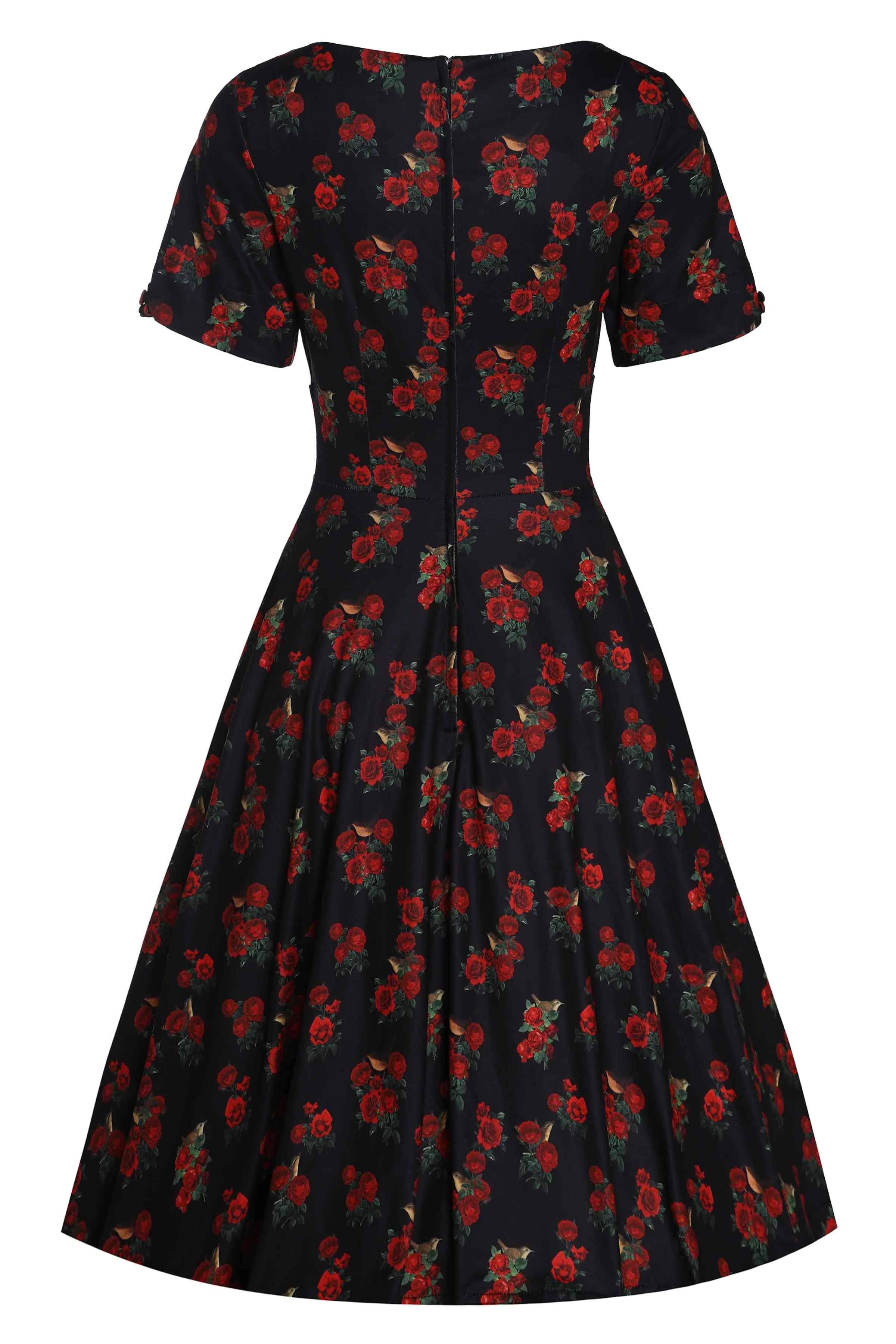 Brenda Rose & Bird Flared Dress