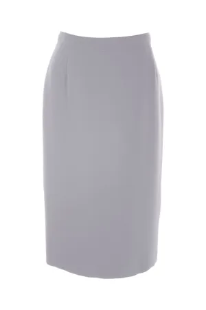 Busy Clothing Womens Silver Grey Pencil Skirt