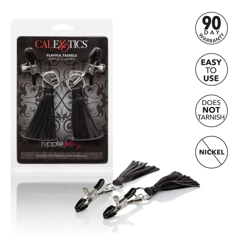 Calexotics Playful Tassels Nipple Clamps