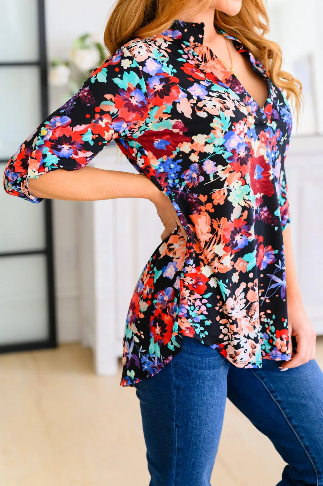 Can't Stop, Won't Stop Floral Top