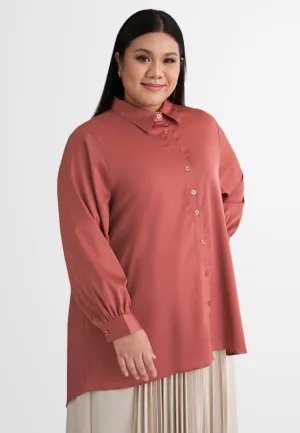 Clarice Glow Satin Shirt