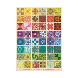 Common Quilt Blocks: 1000 Pcs