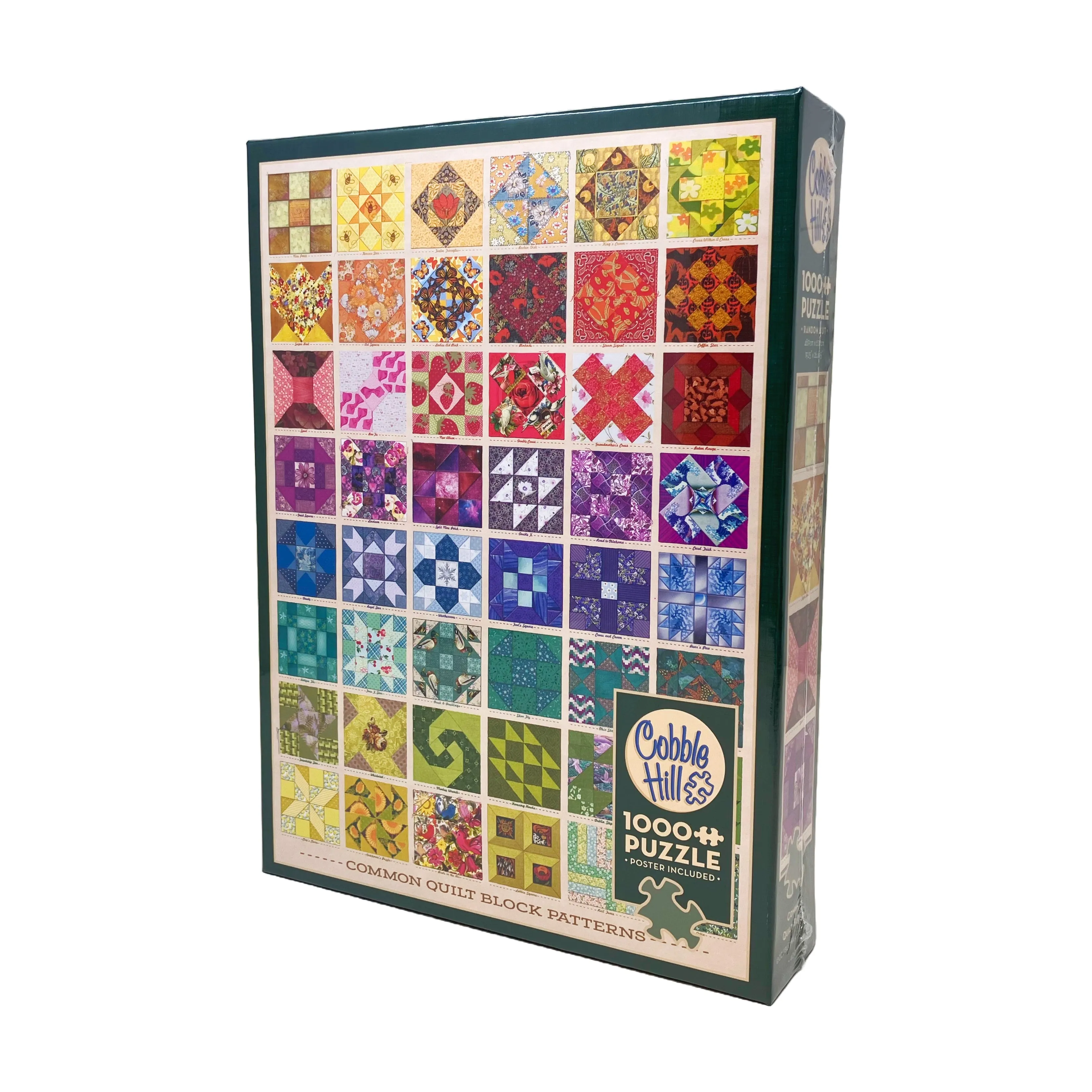 Common Quilt Blocks: 1000 Pcs