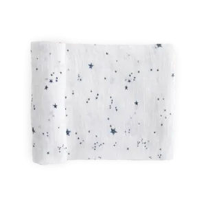 Cotton Muslin Swaddle Blanket - Shooting Stars