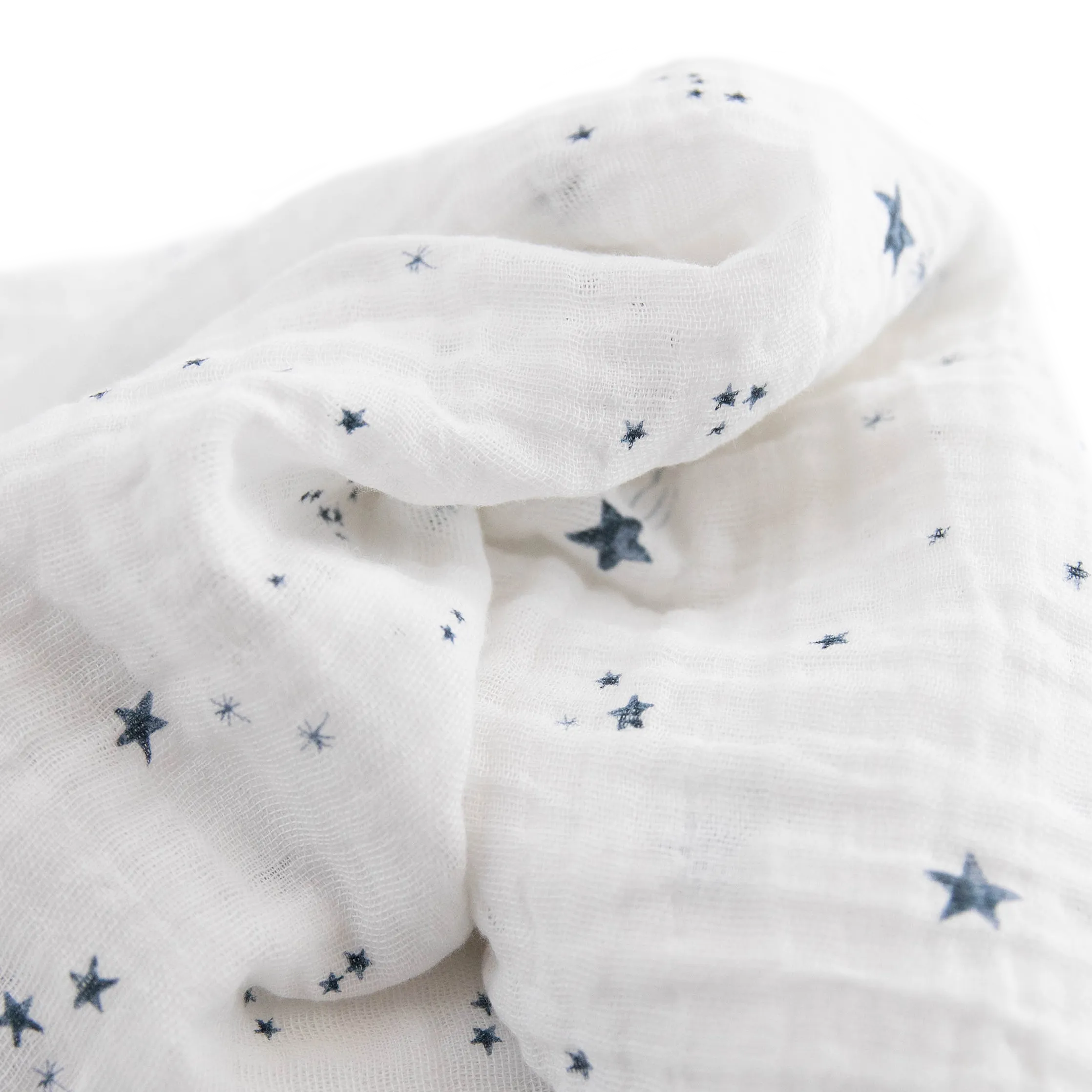 Cotton Muslin Swaddle Blanket - Shooting Stars