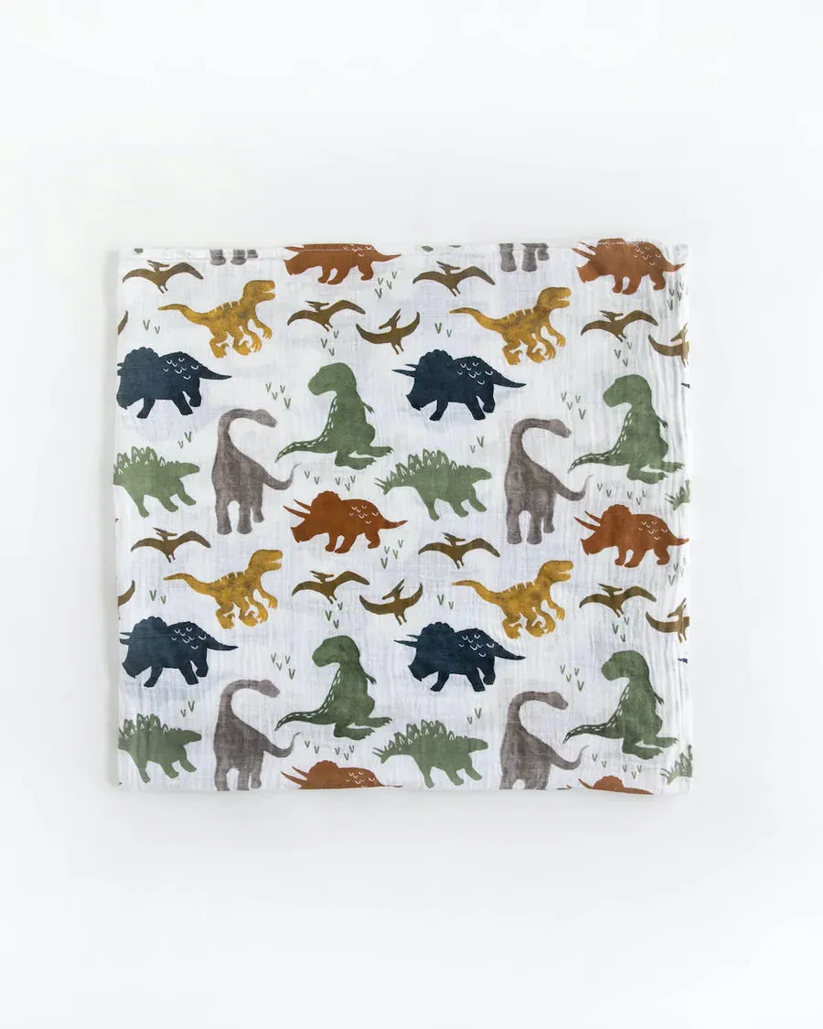 Cotton Swaddle, Dino Friends