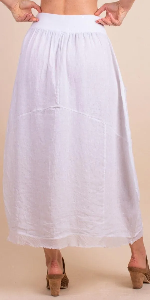 Cremona Linen Skirt