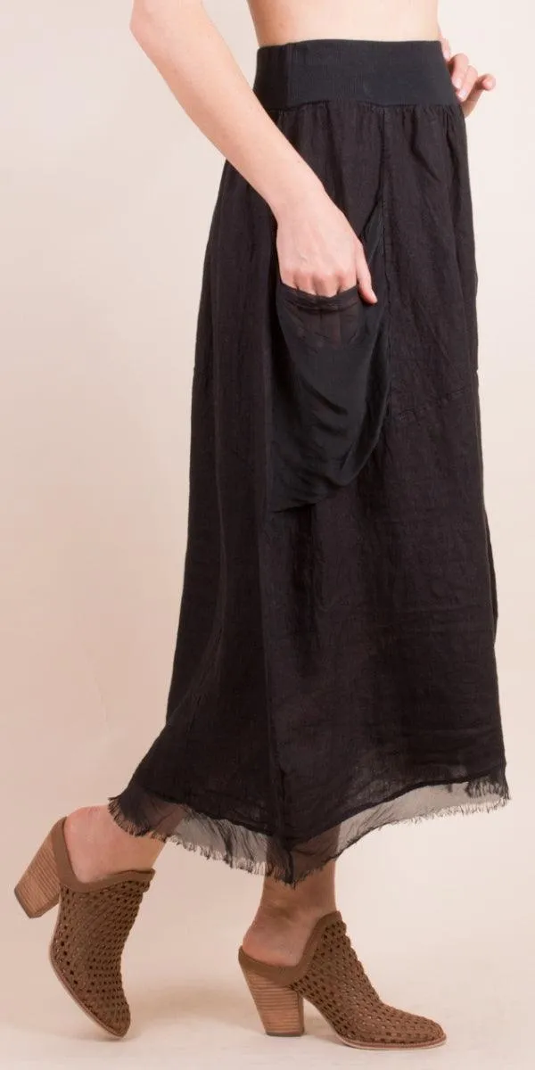 Cremona Linen Skirt