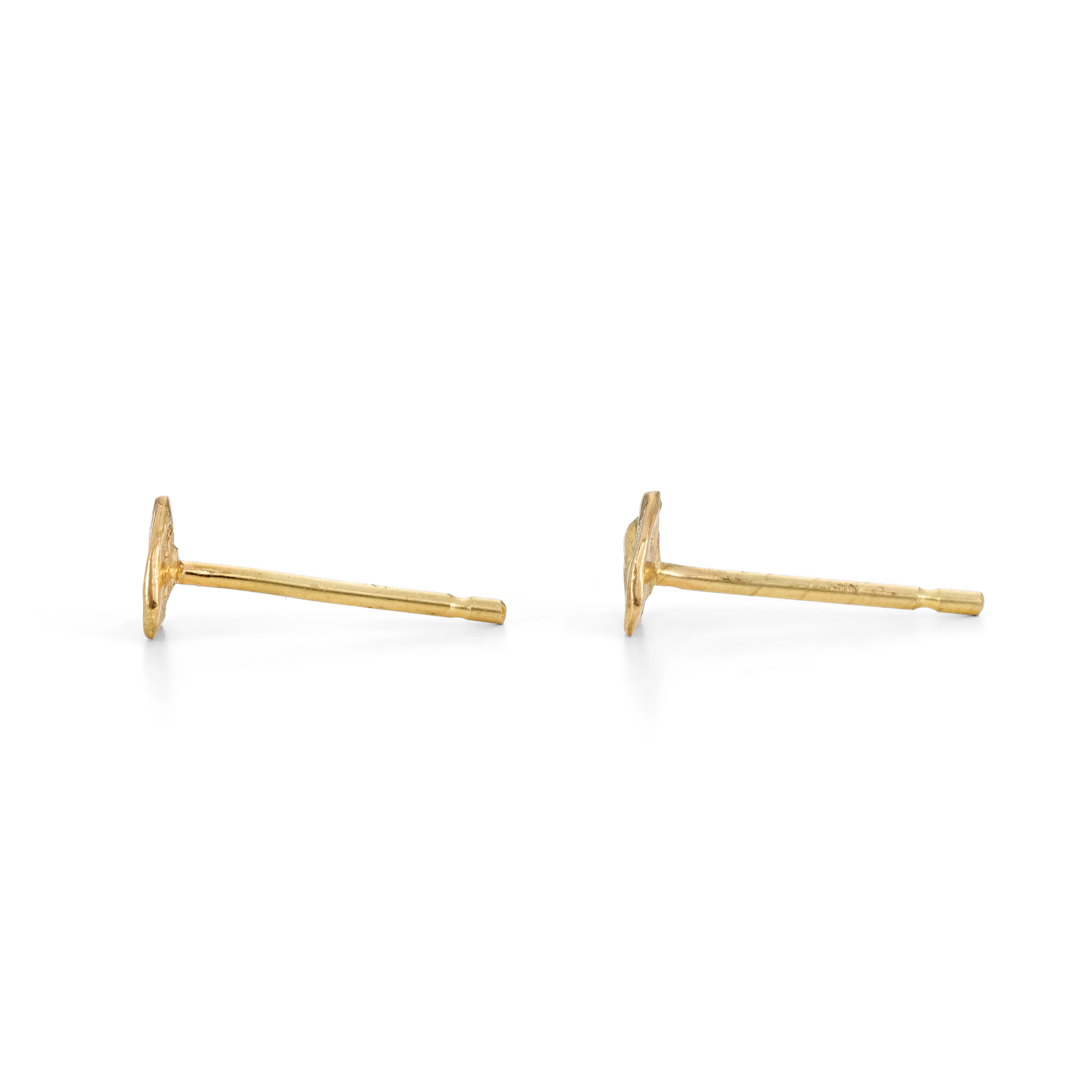 Fragment Studs 18ct Gold