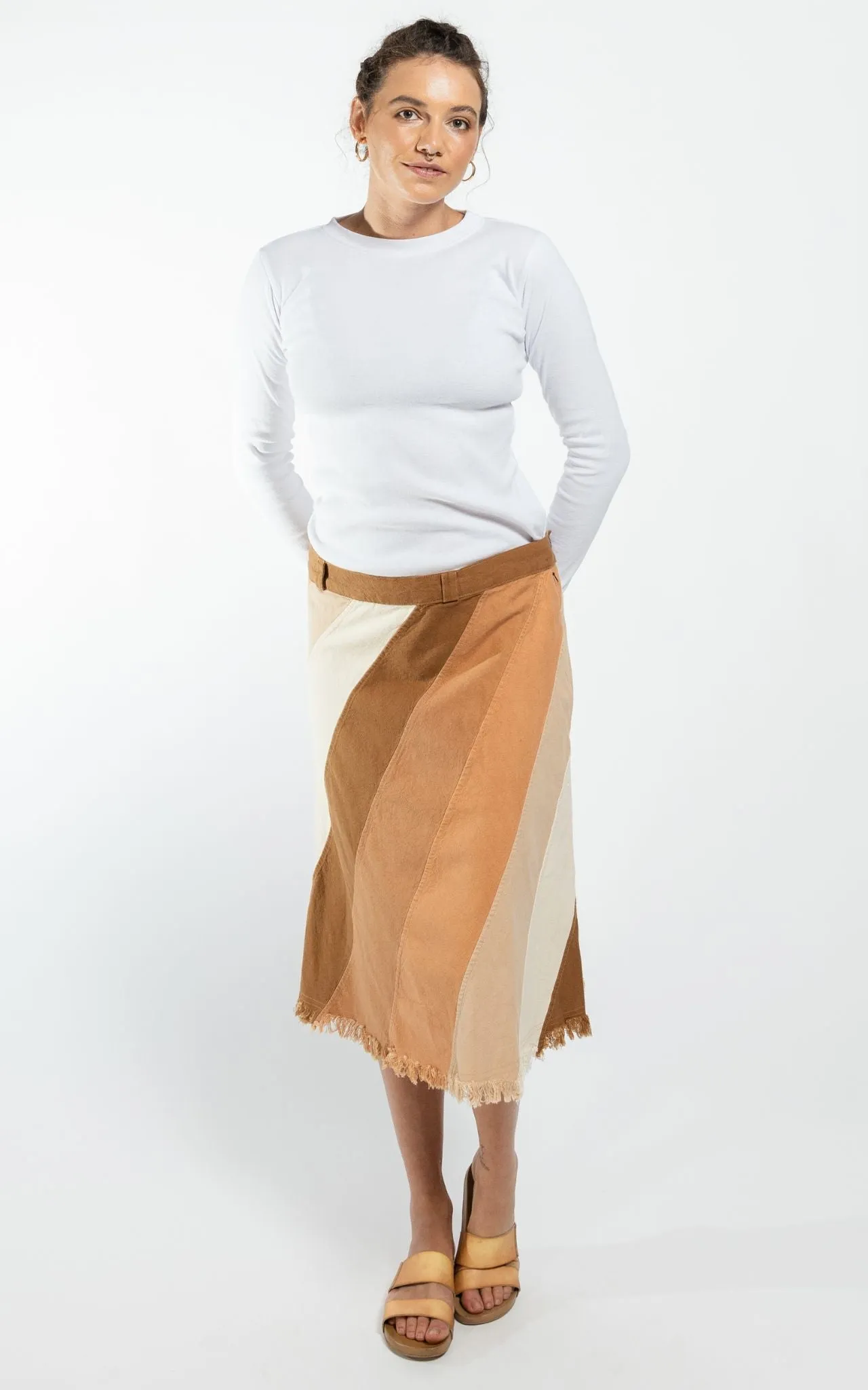 Freya Skirt - Tan