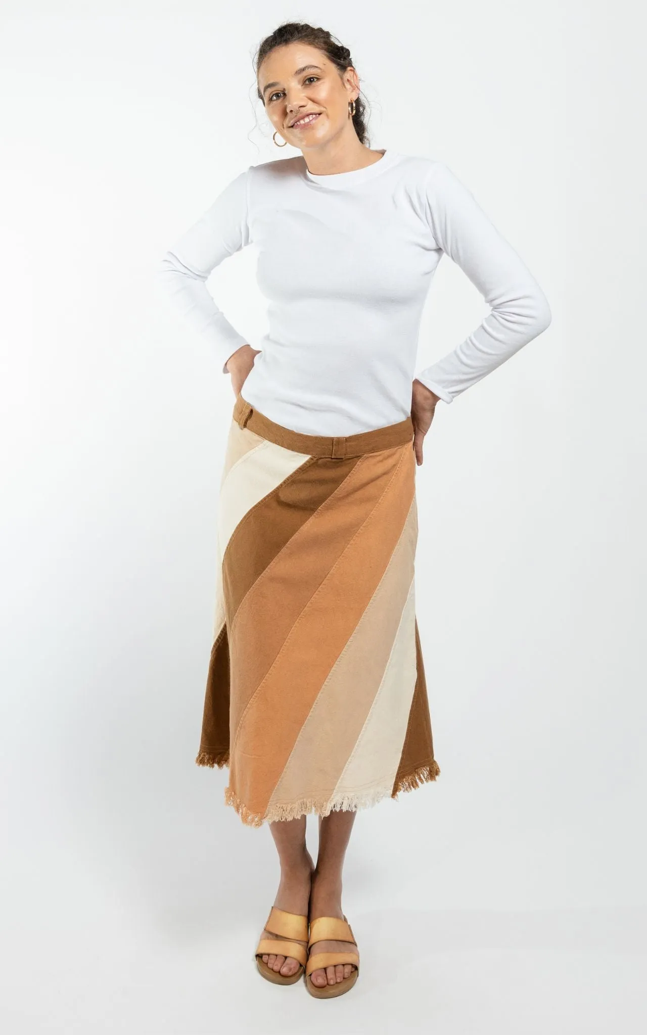 Freya Skirt - Tan