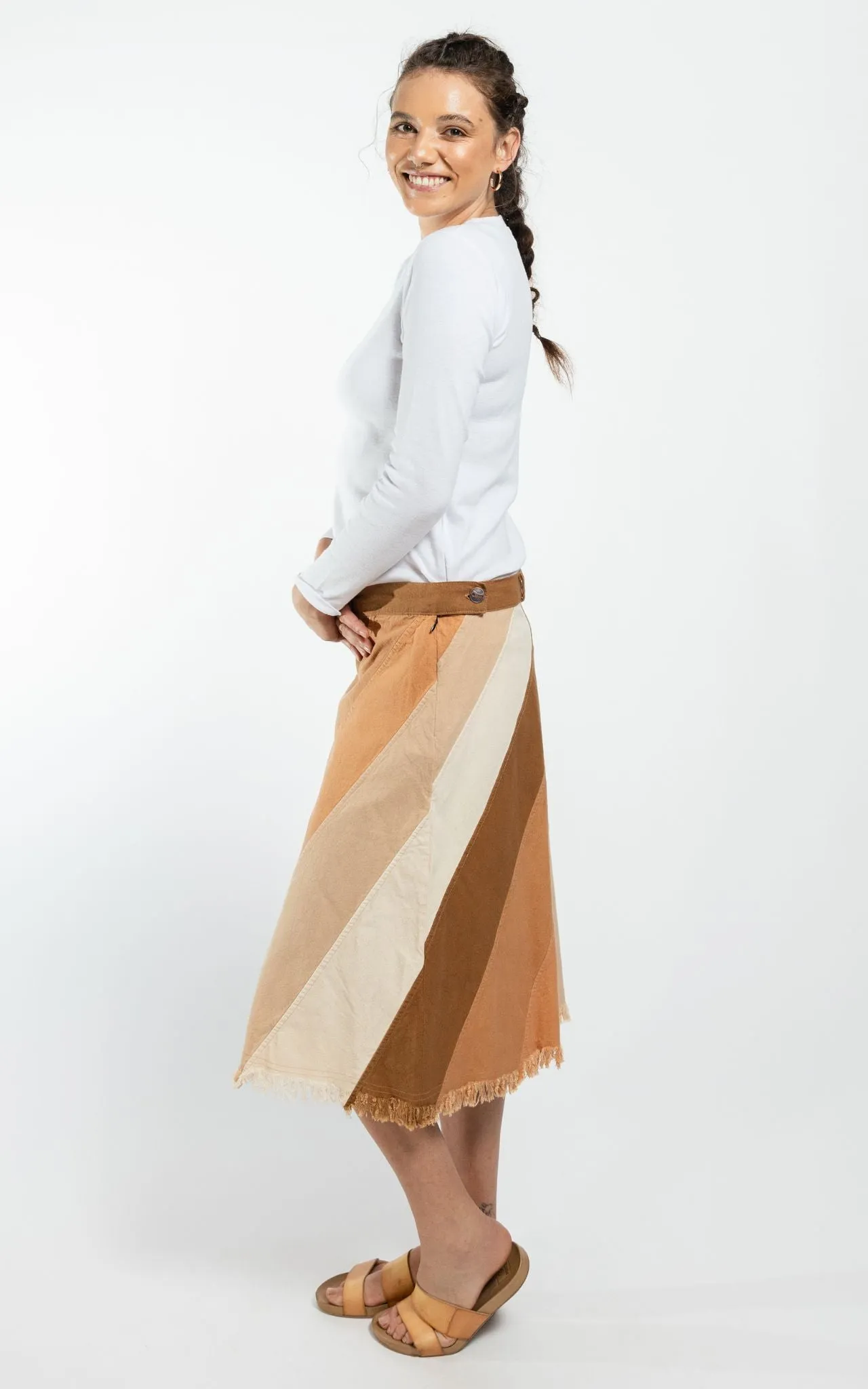 Freya Skirt - Tan