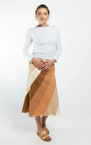 Freya Skirt - Tan