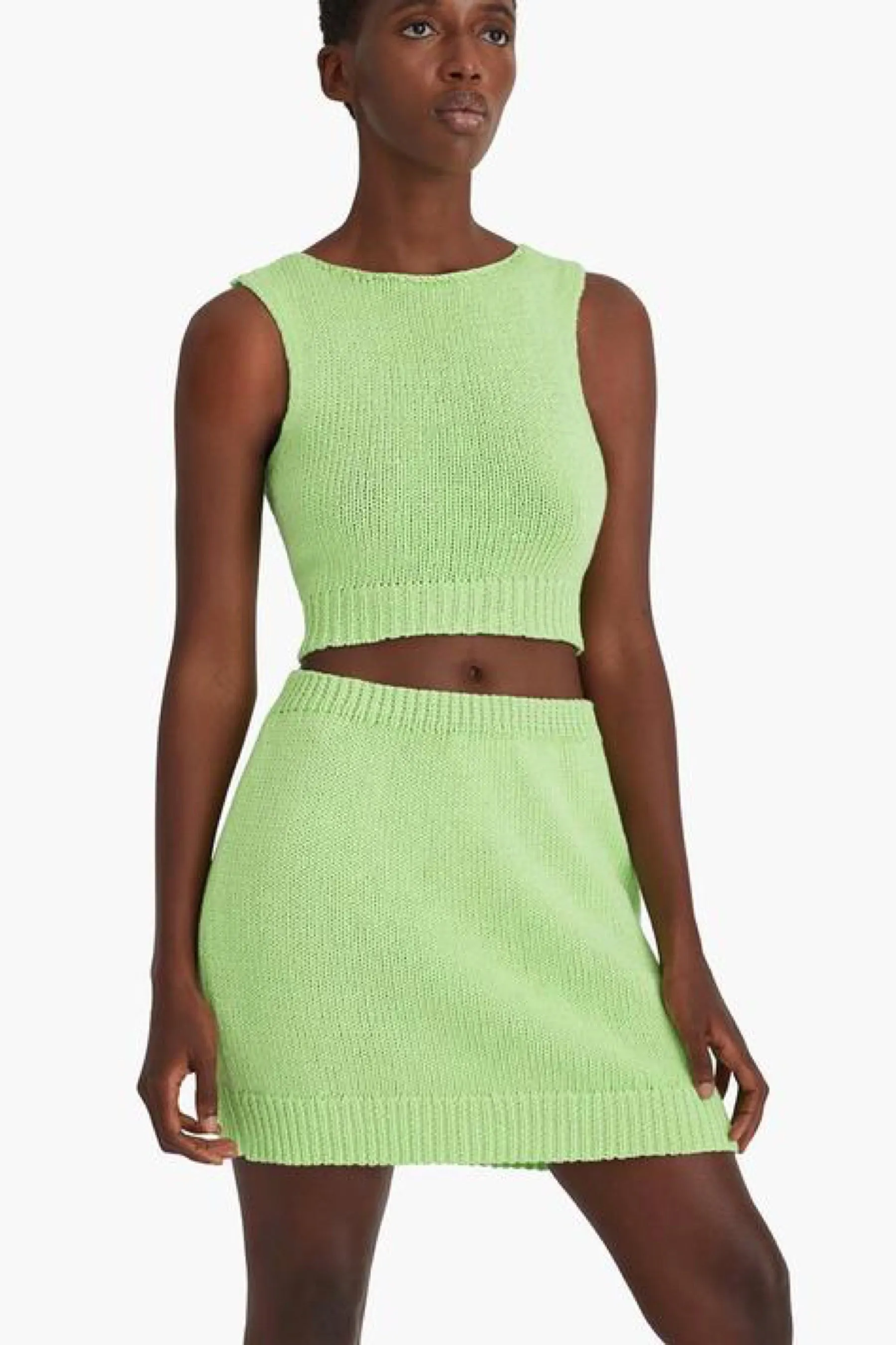 Green Fluor Kadabra Skirt