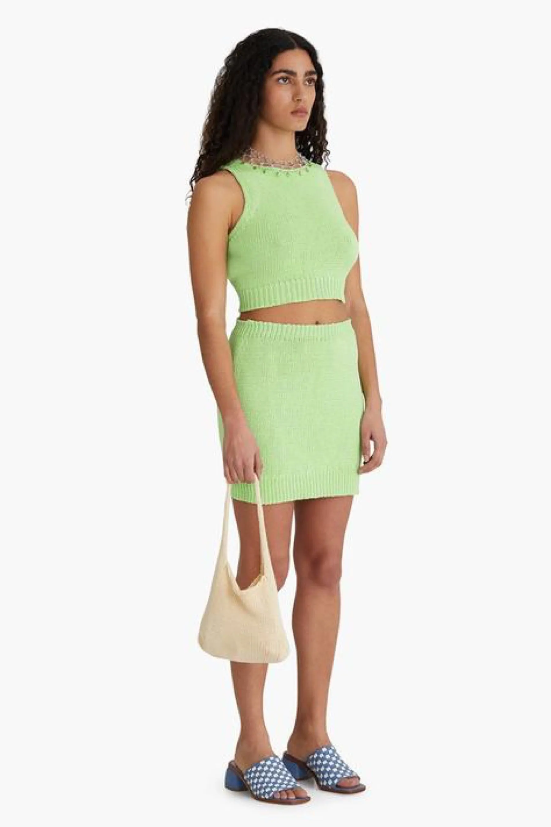 Green Fluor Kadabra Skirt