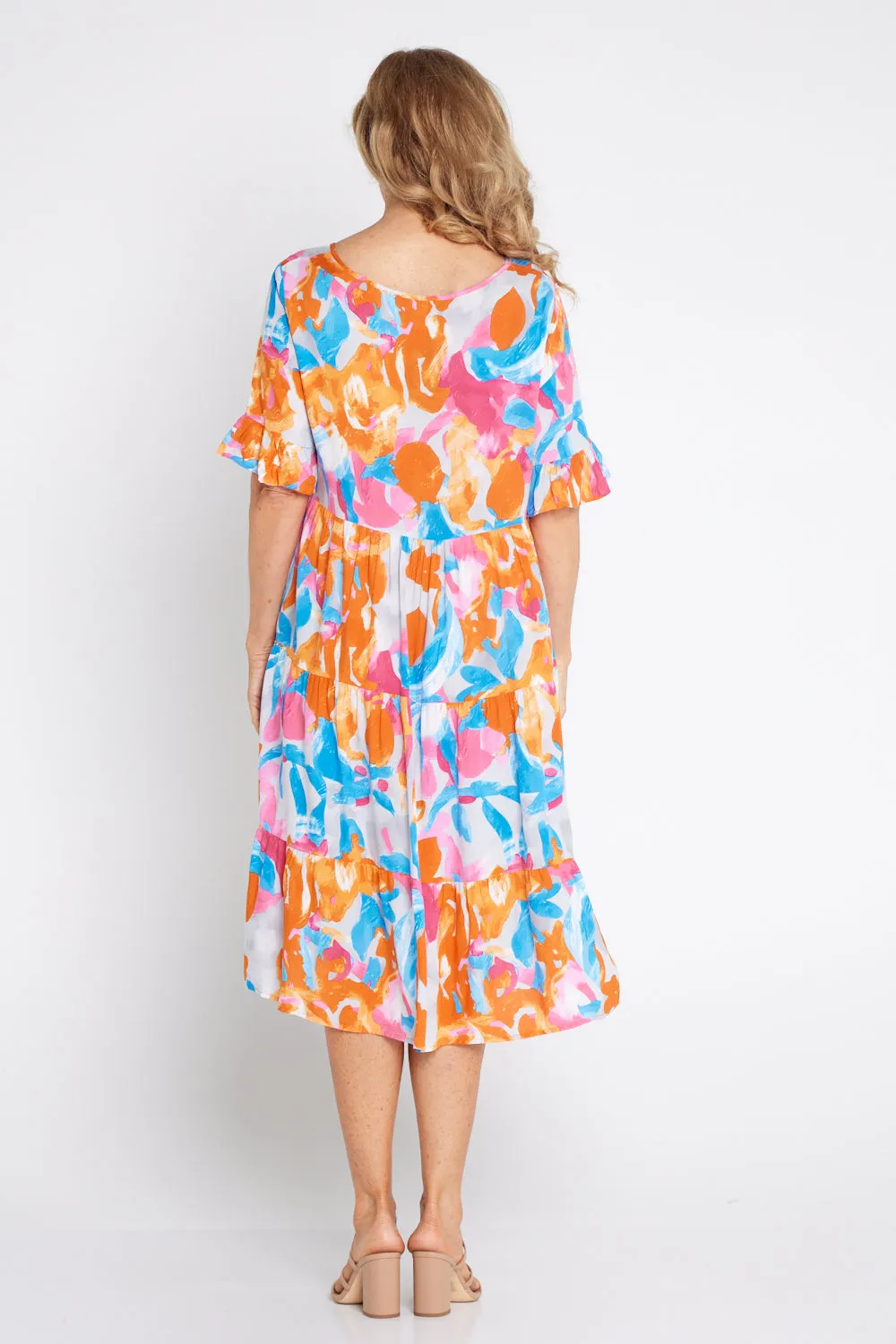 Jackson Dress - Sunset Delight