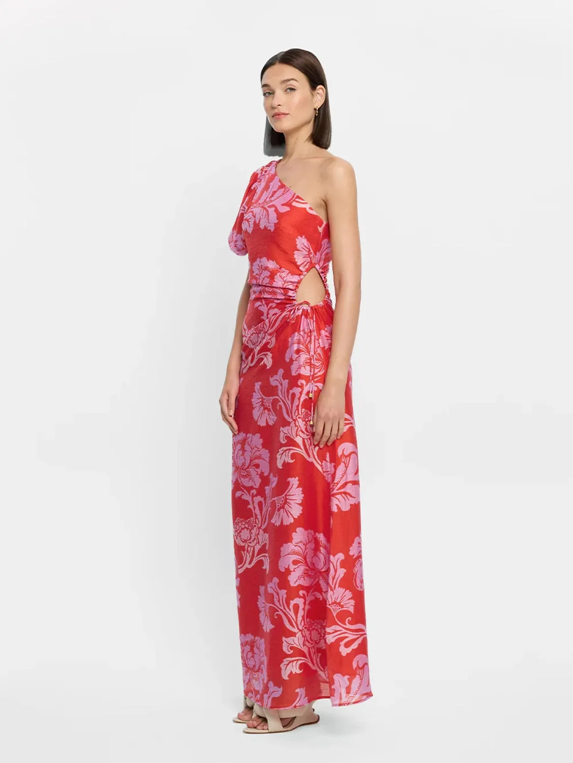 KIVARI | Olina One Shoulder Maxi Dress