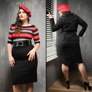 MADAM SPY PENCIL SKIRT