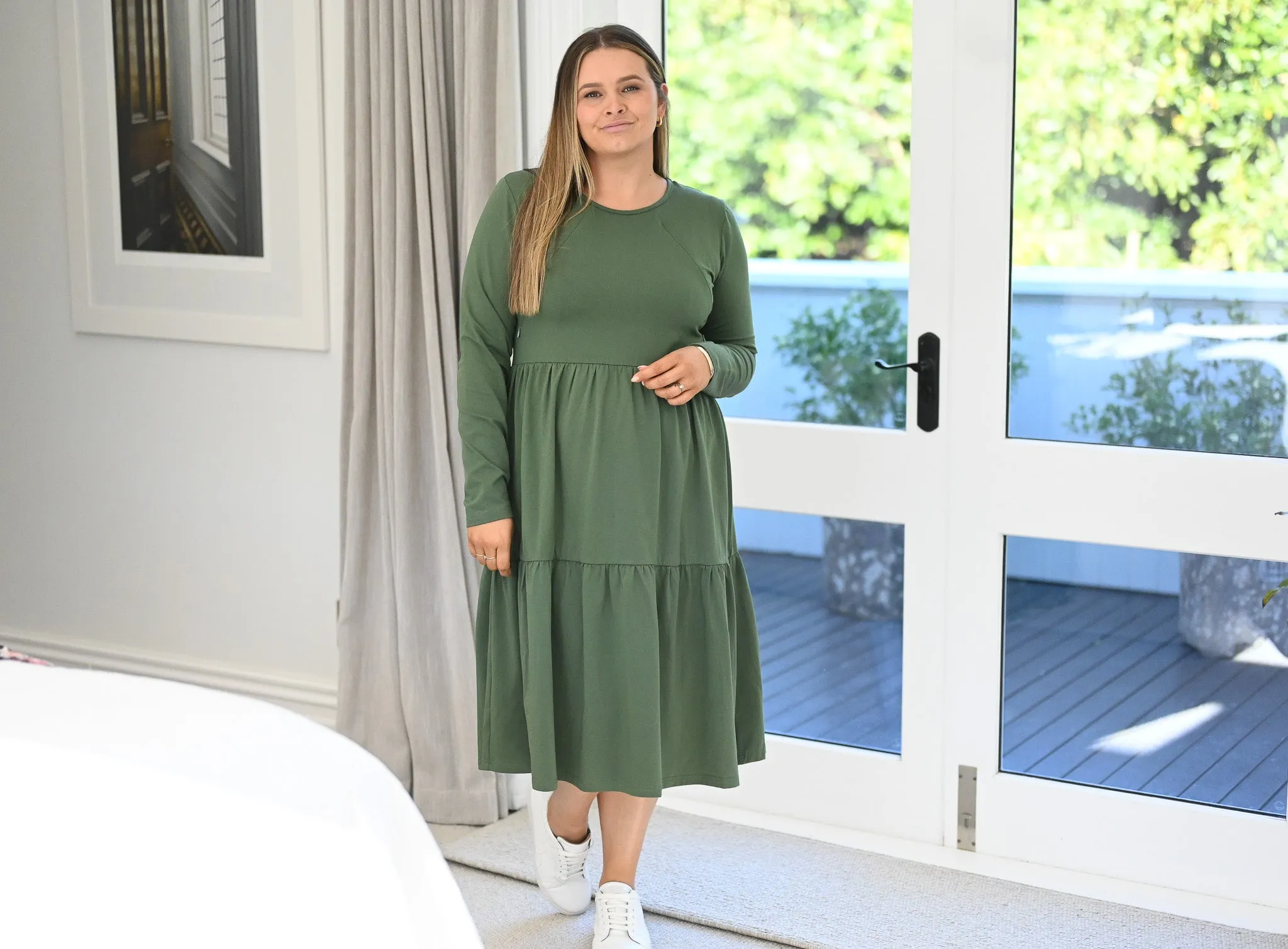 Meila Dress - Green