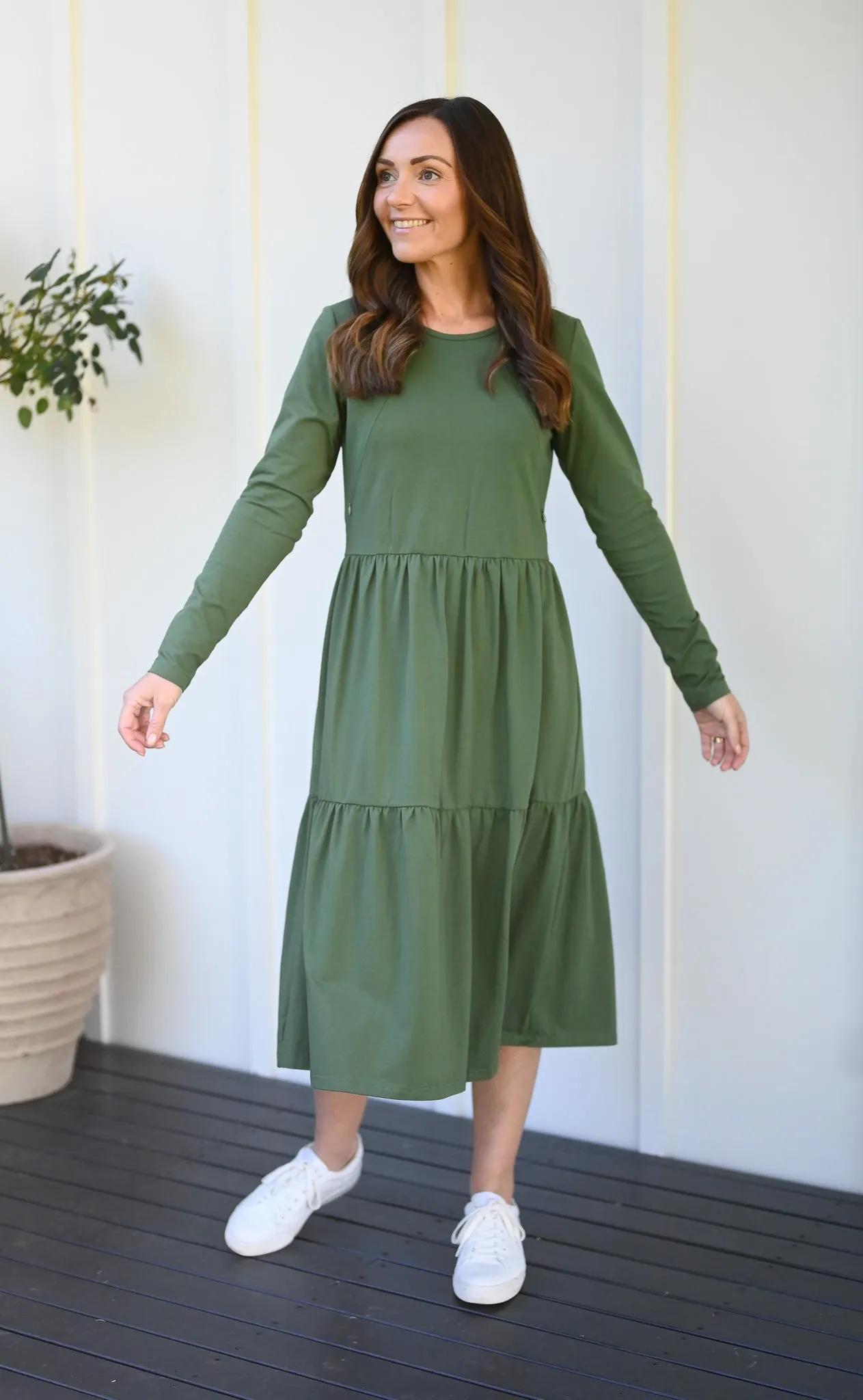 Meila Dress - Green