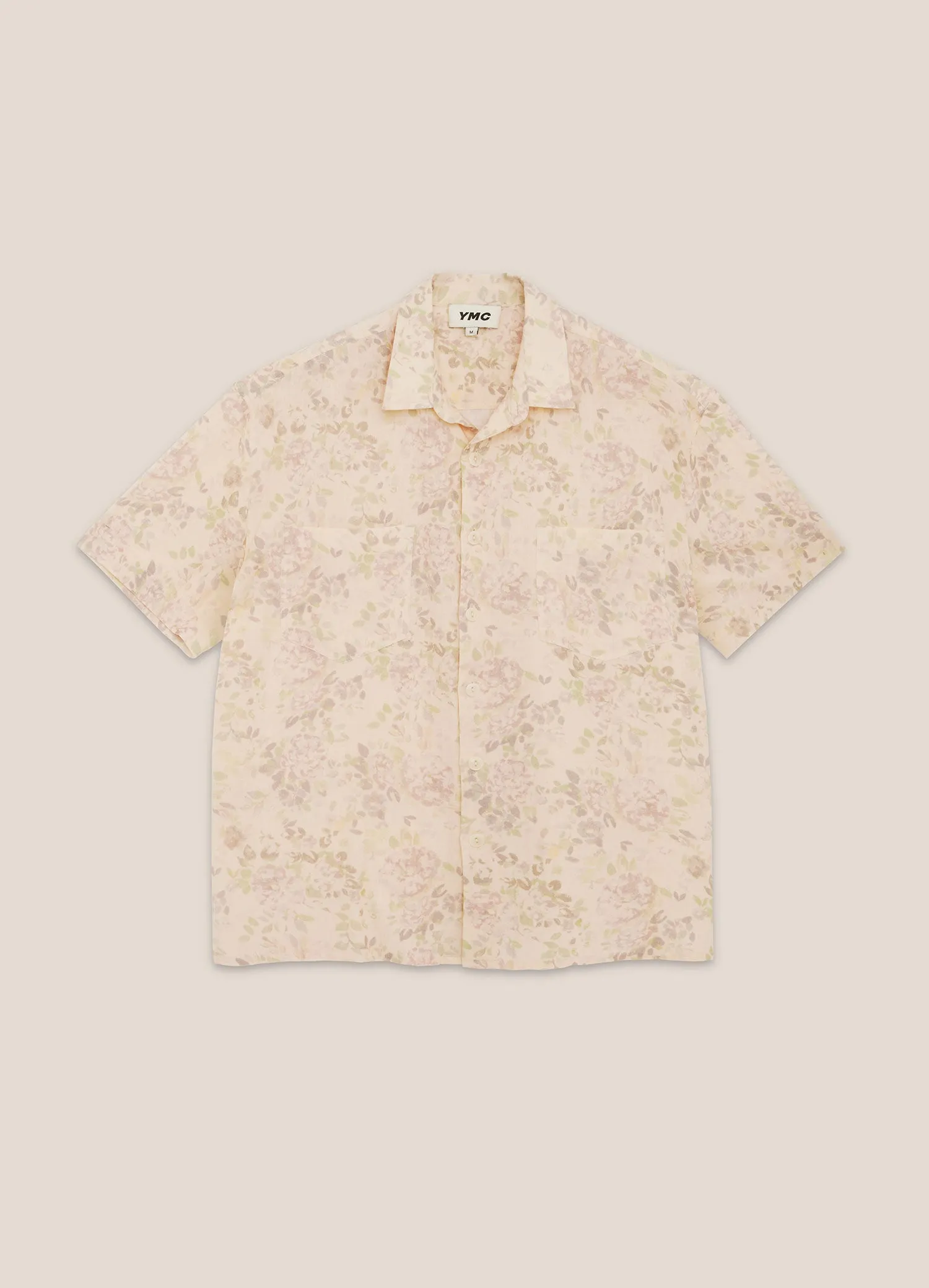 Mitchum Cotton Flax Floral Short Sleeve Shirt