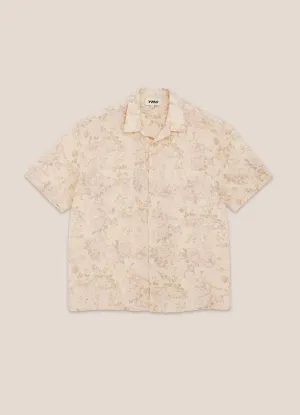 Mitchum Cotton Flax Floral Short Sleeve Shirt