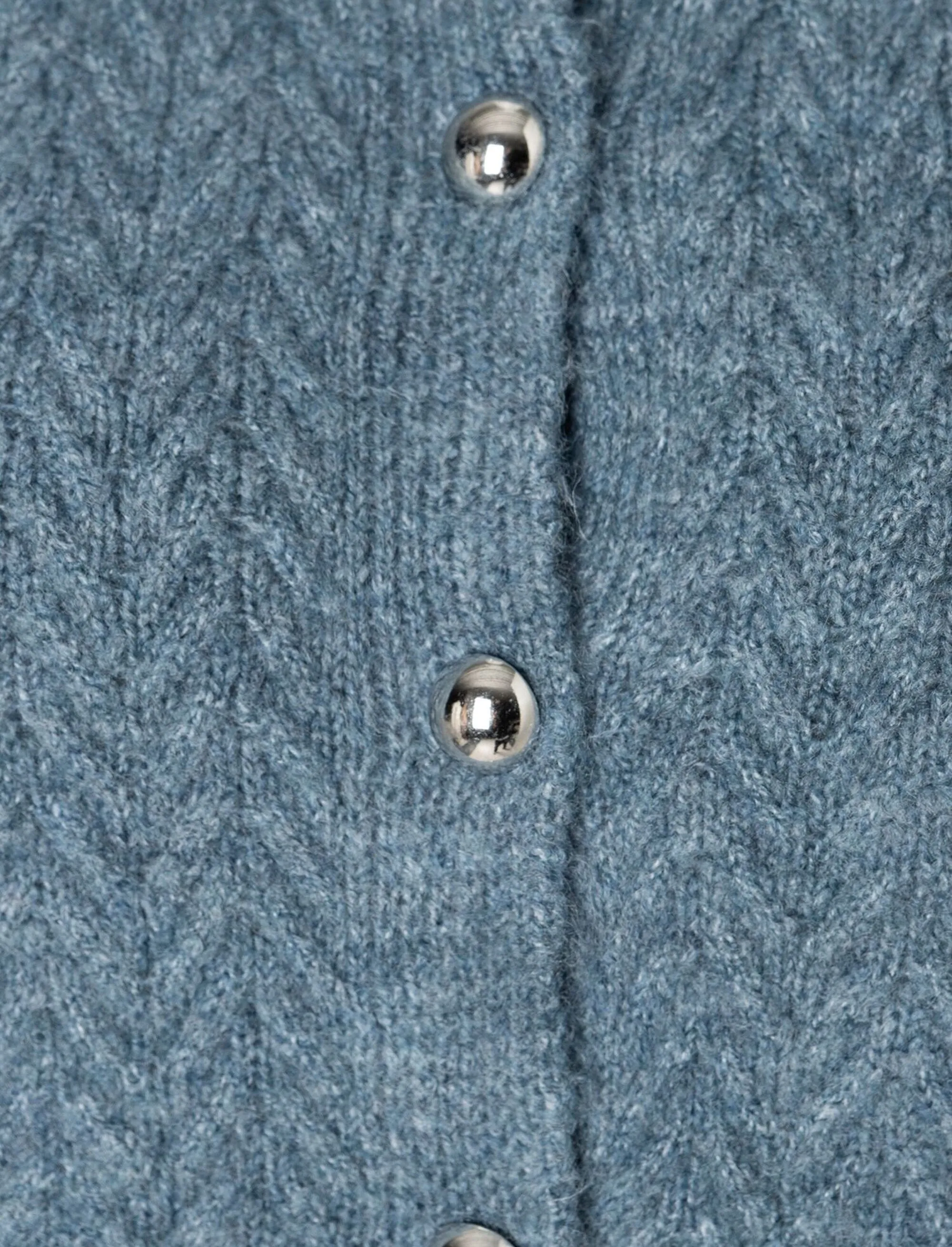 More & More Knit Cardi Grey Blue