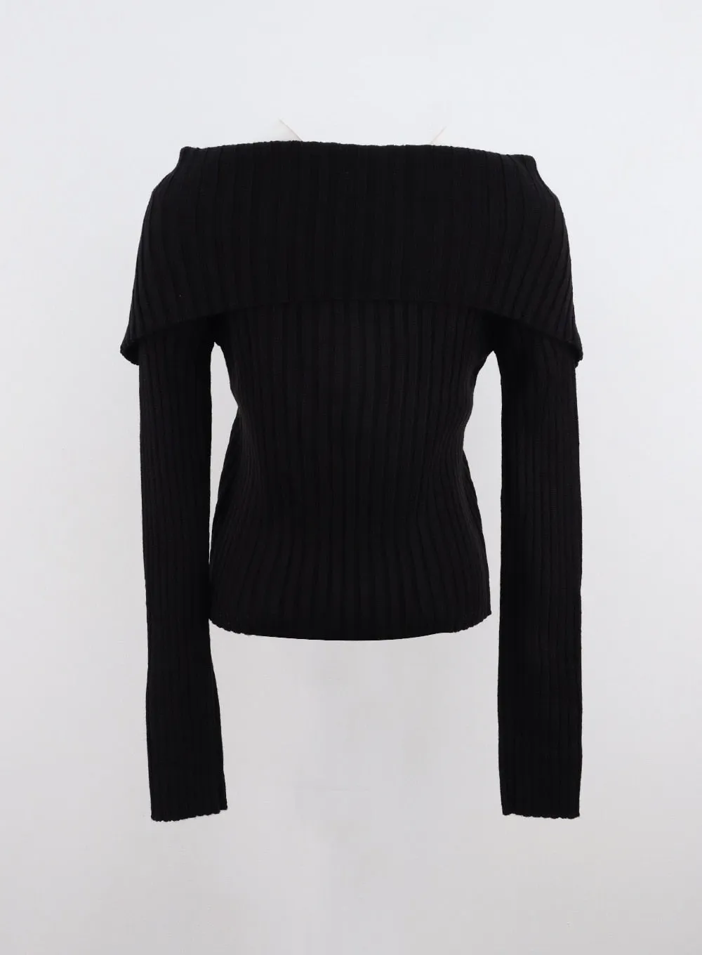 Off-Shoulder Knit Sweater IO320