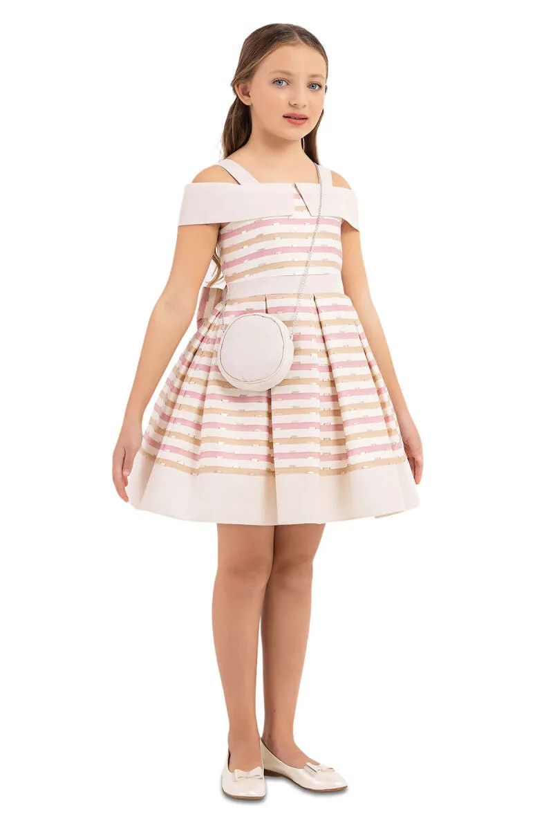 Princess Collar Dress - Pink