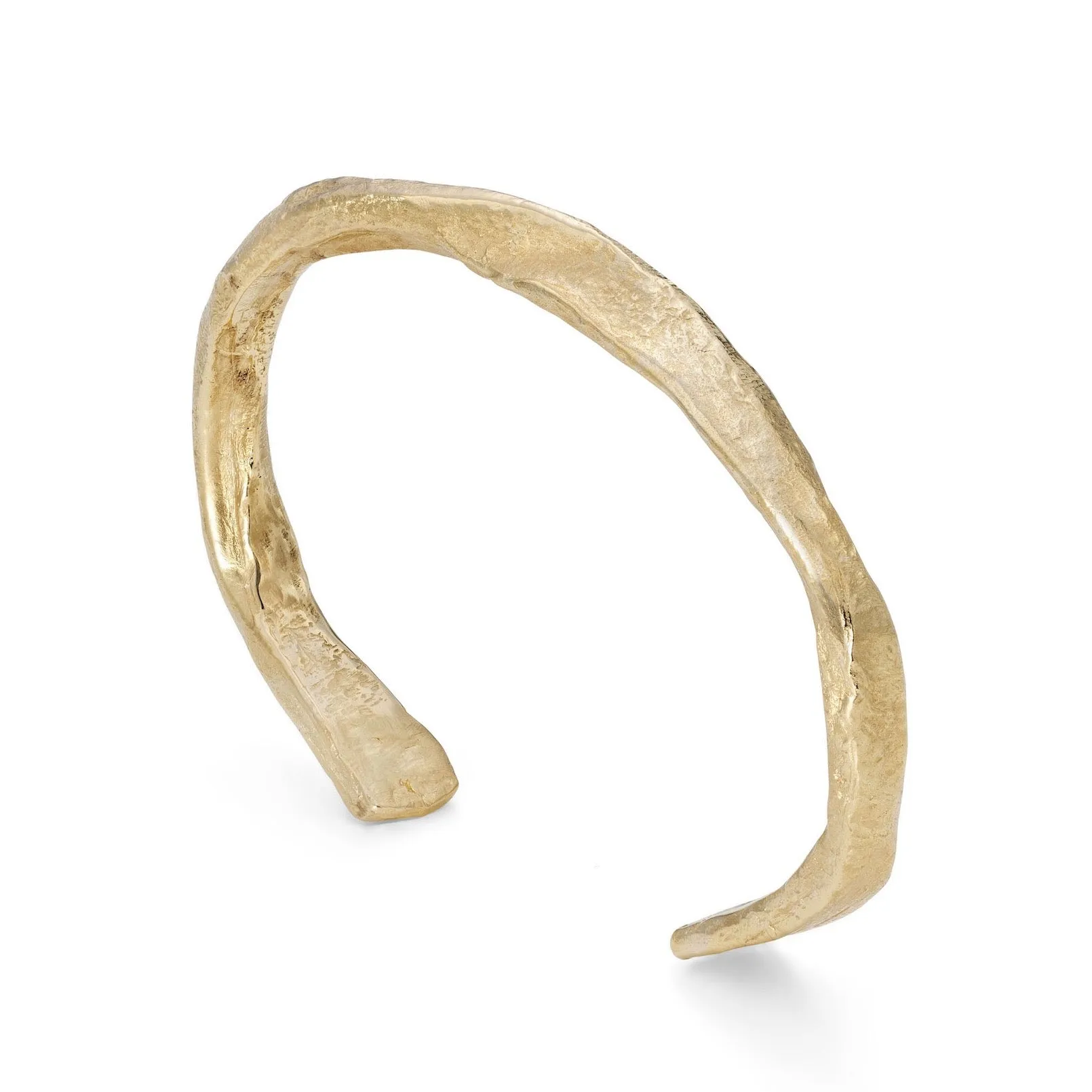 Rock Cuff 9ct Gold