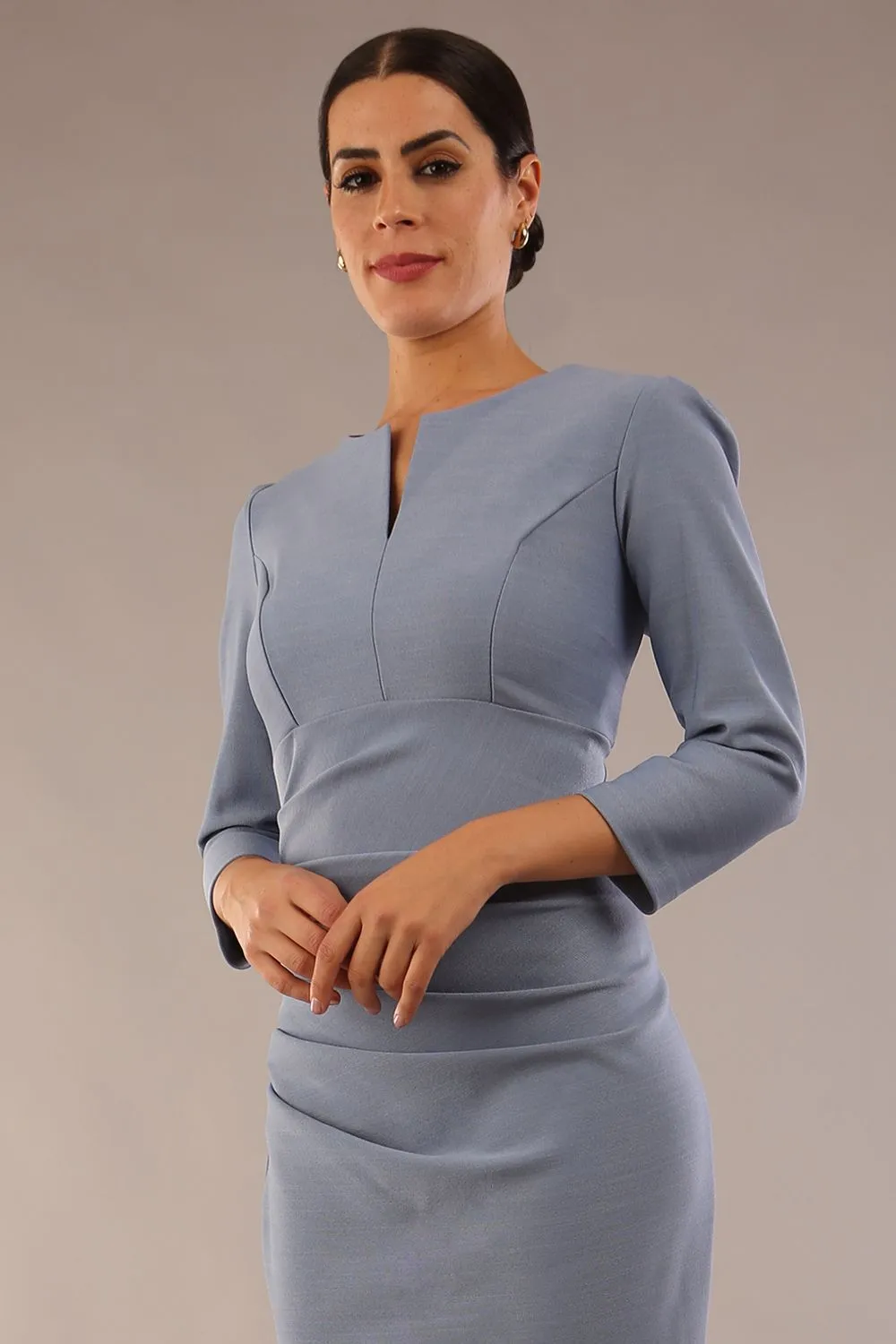 Seed Fitzrovia 3/4 Sleeve Pencil Dress