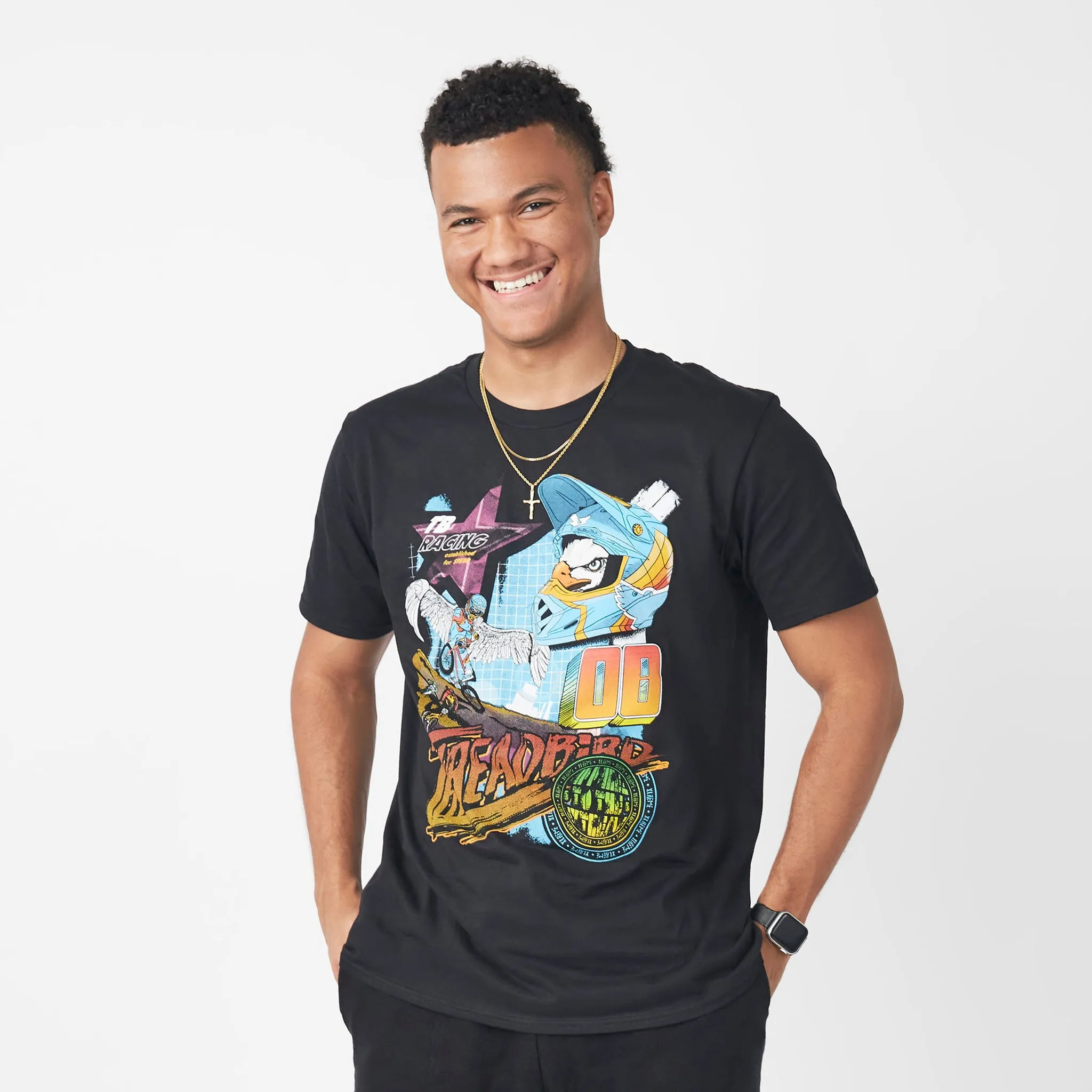 Threadbird Process Print T-shirt (Lightweight)