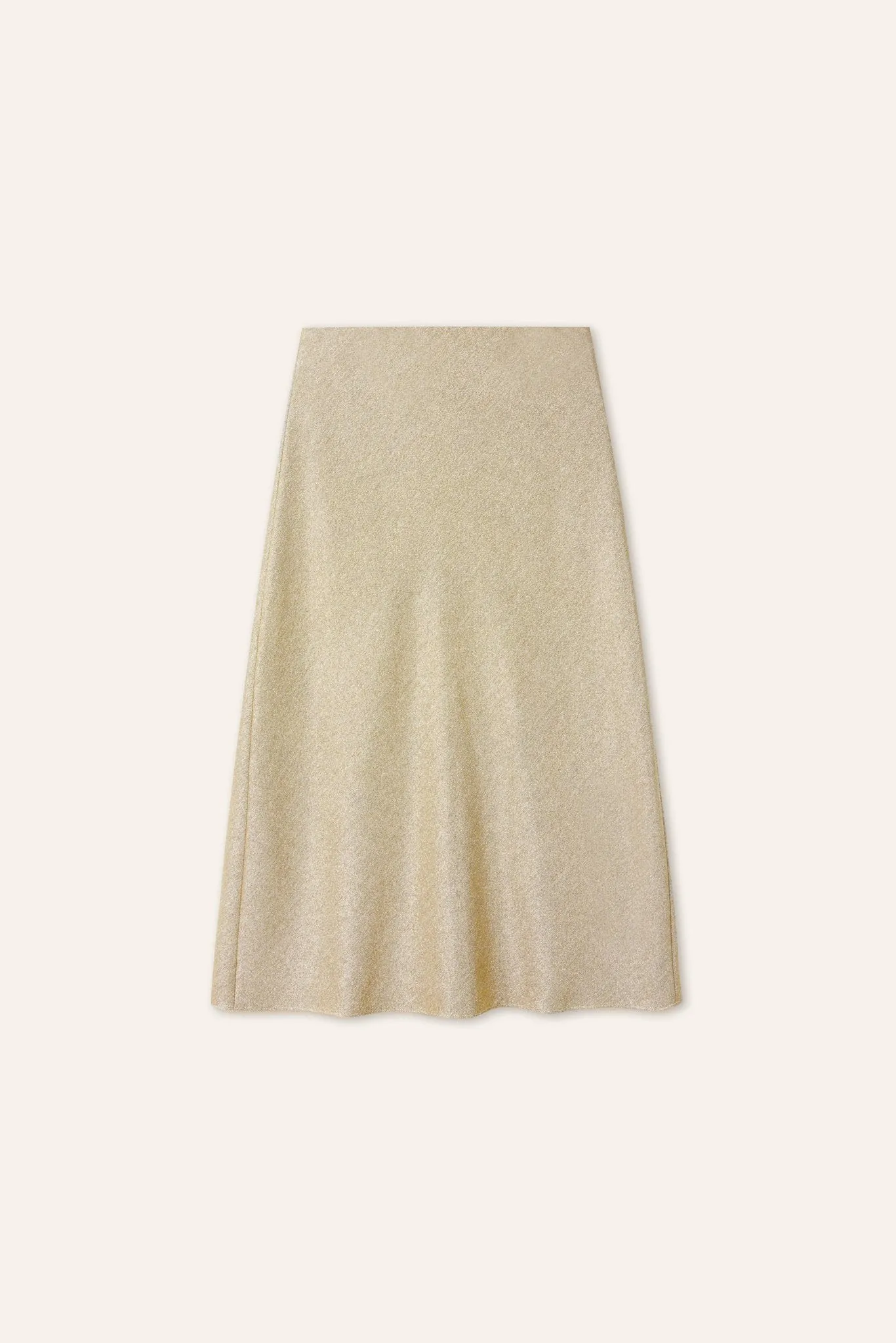 TOKYO GLITTER mid skirt (Gold)