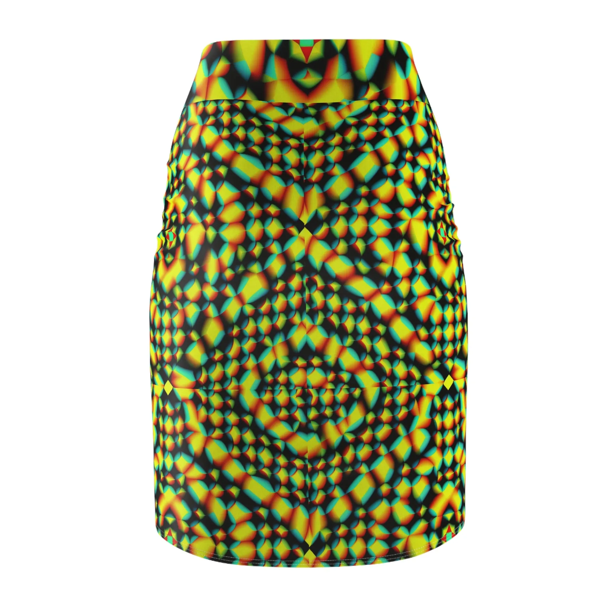 Triippy Illusion Women's Pencil Skirt