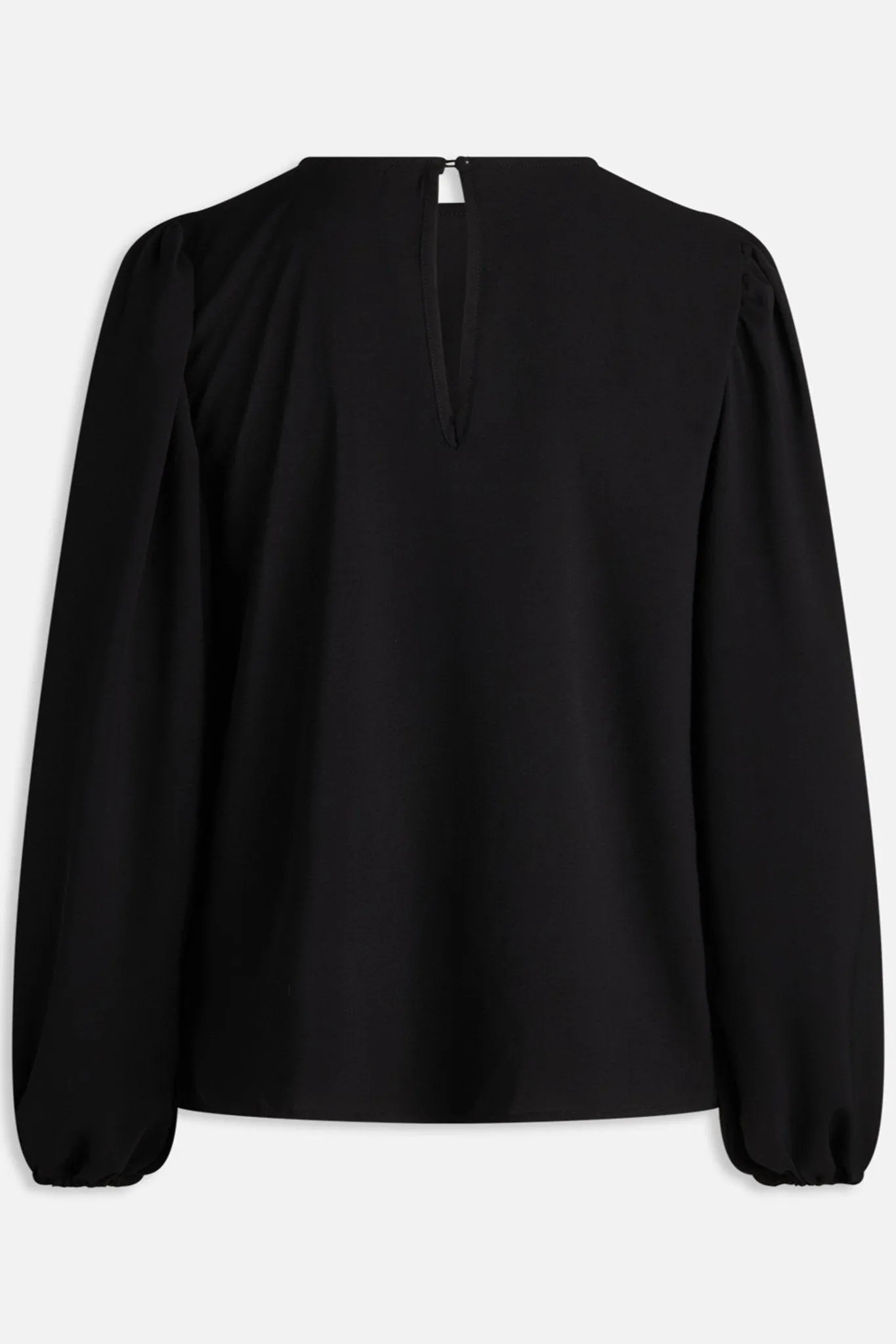 Vella Long Sleeve Blouse - Black