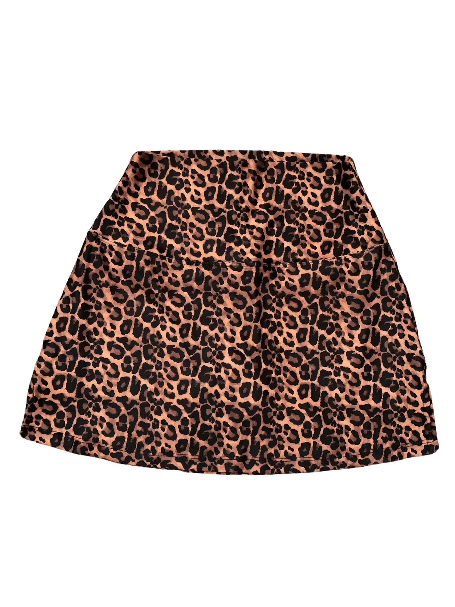 Wear It To Heart Real Cheetah High Waist Skort